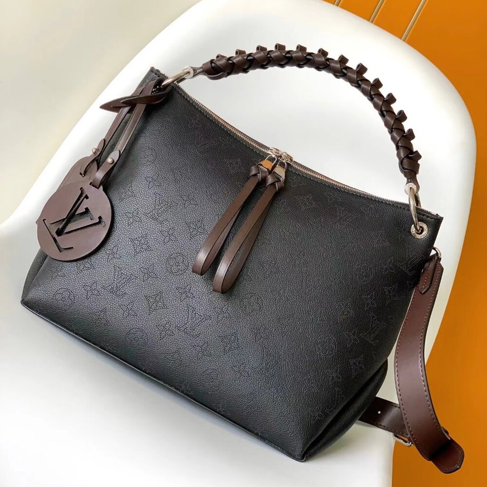 🍀Louis Vuitton perforated handbag Backpack satchel